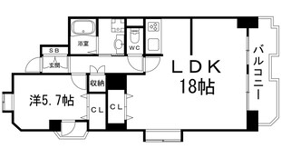 空港リブレ大阪屋の物件間取画像